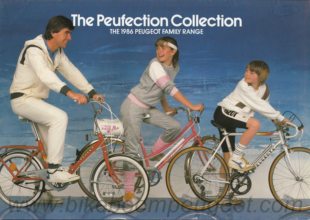 Peugeot 1986 UK Family Brochure